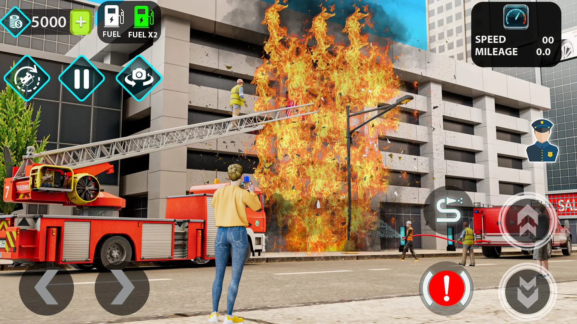 Fire Truck Games & Rescue Game