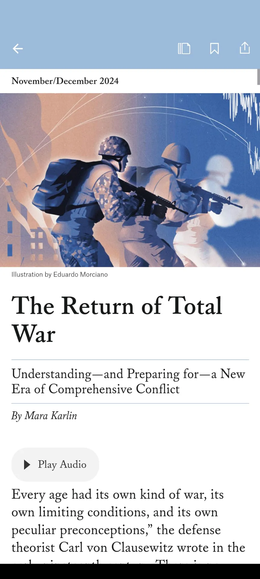 Foreign Affairs Magazine