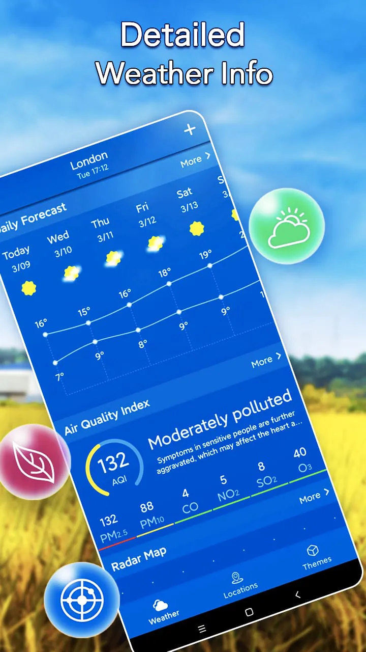 Local Weather Forecast& Widget
