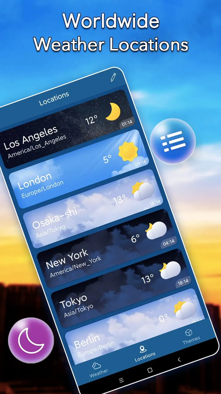 Local Weather Forecast& Widget