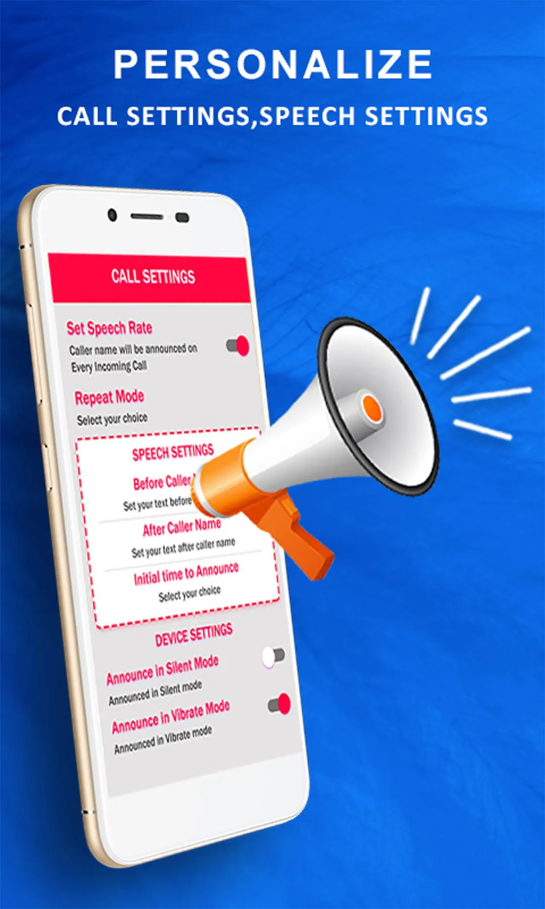 Incoming Caller Name Announcer