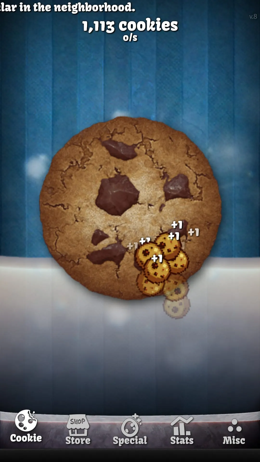 Cookie Clicker (ad