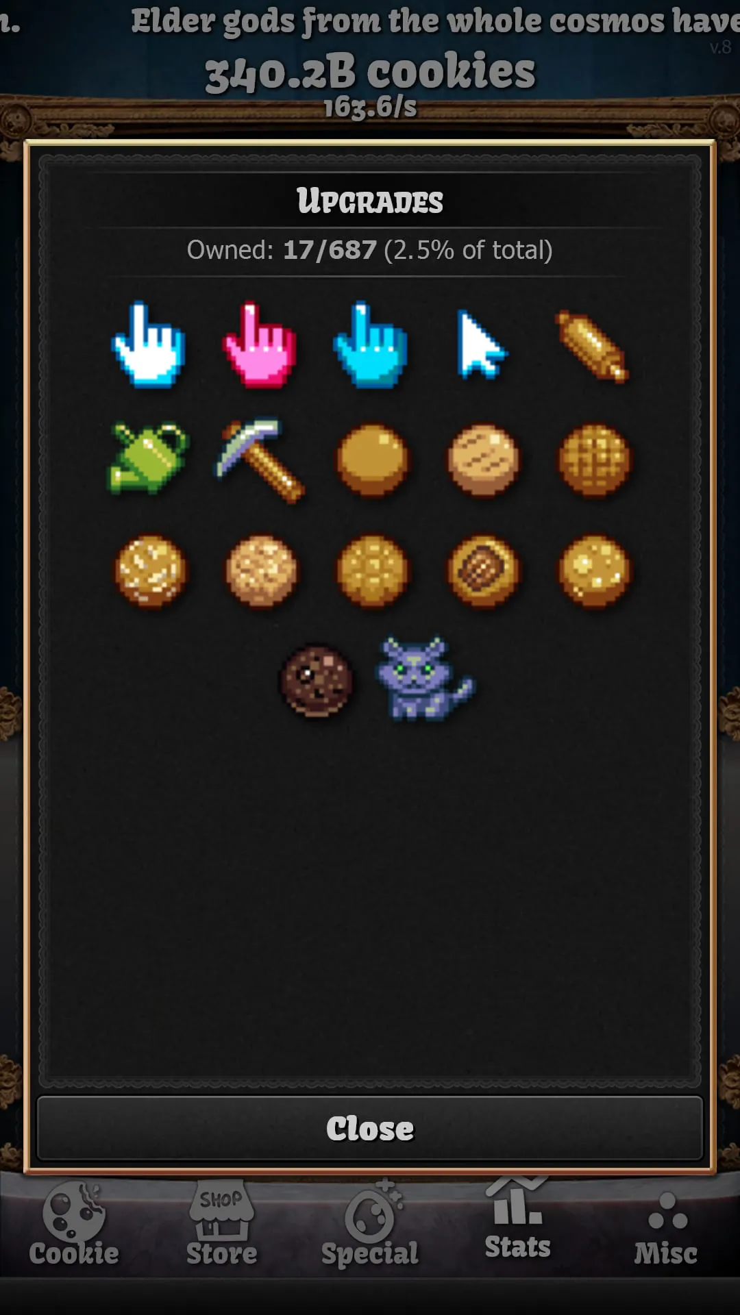 Cookie Clicker (ad