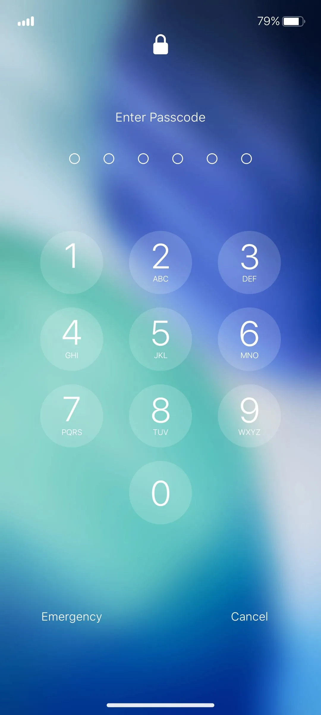 Lock Screen iOS 26