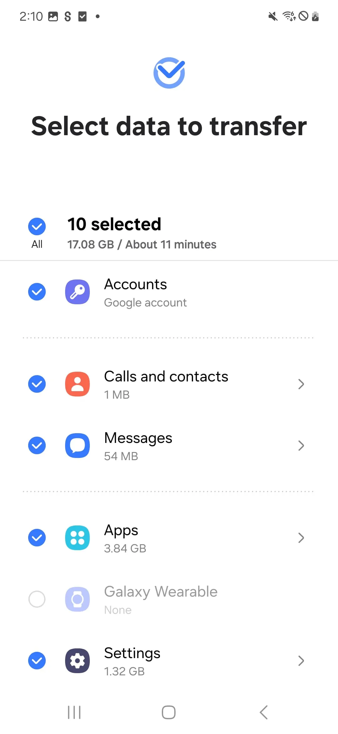 Samsung Smart Switch Mobile