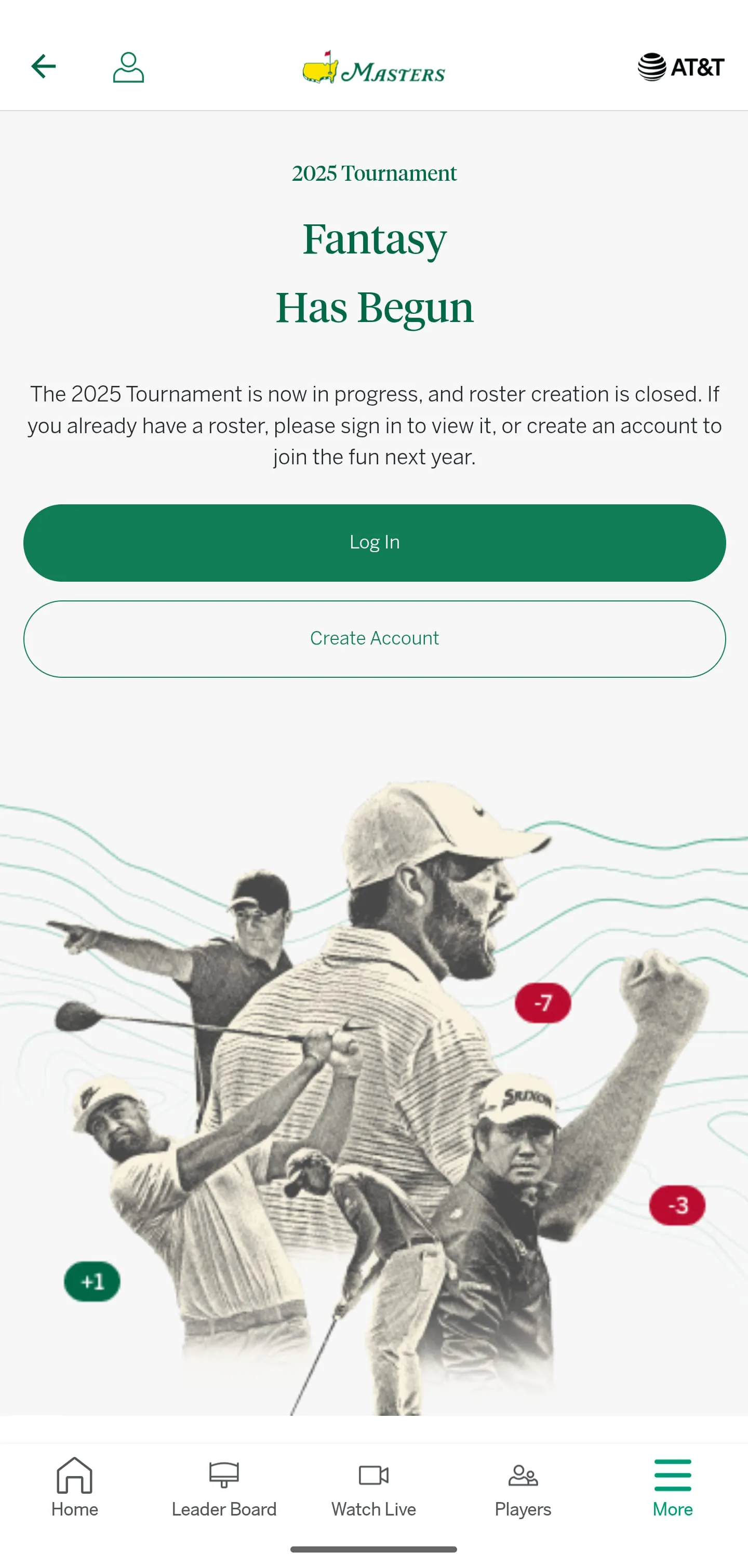 The Masters Golf Tournament