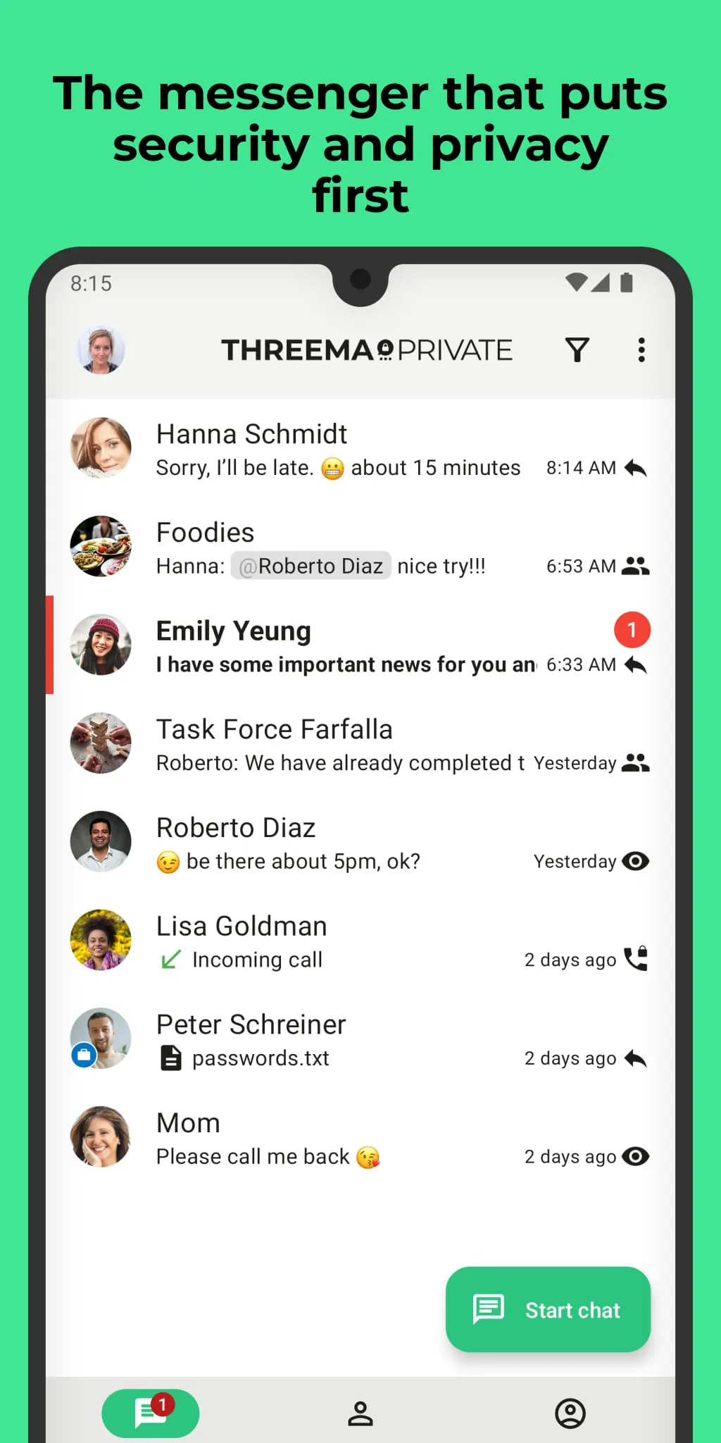 Threema. The Secure Messenger