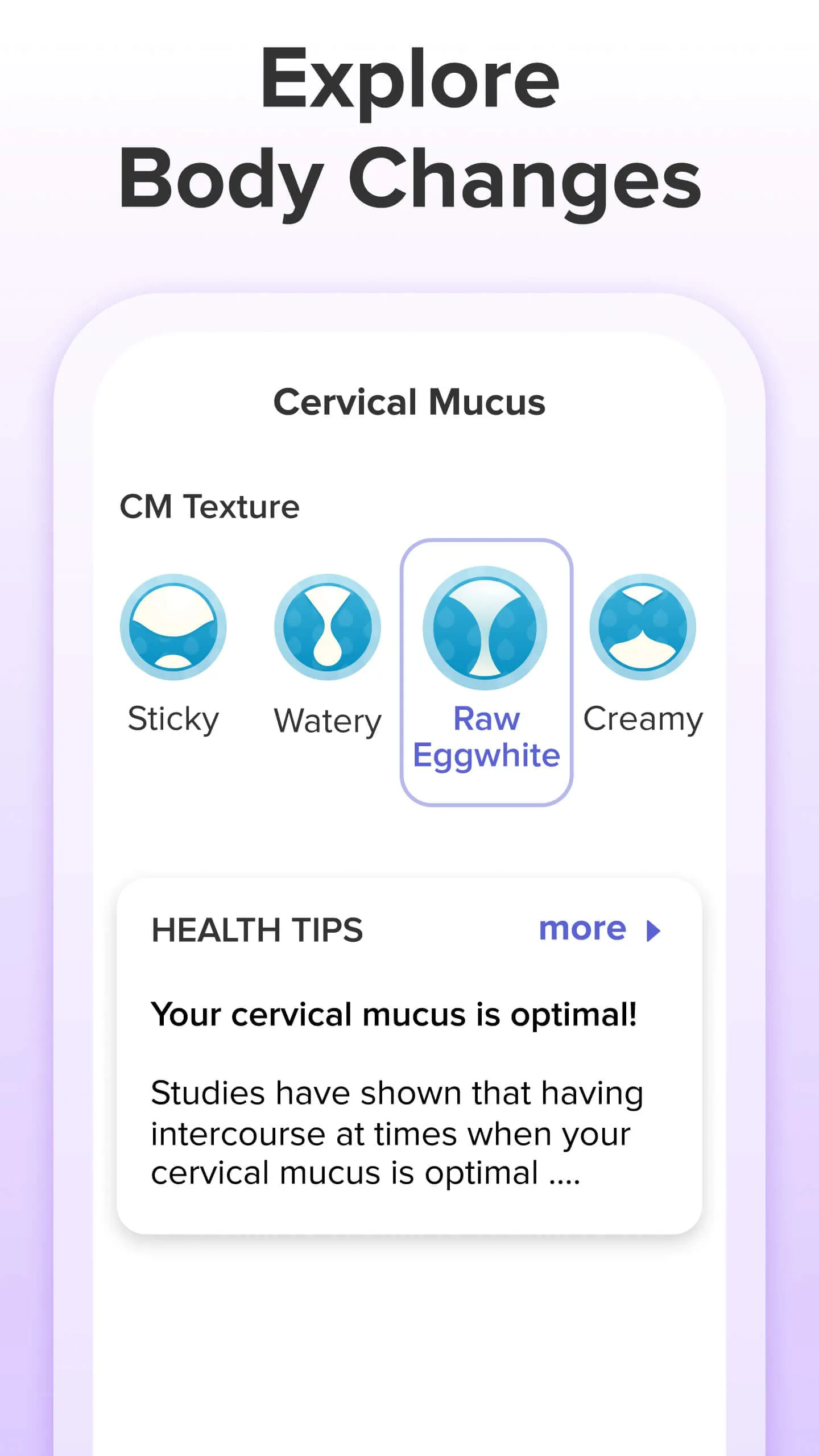 Period Tracker App | Eve Glow