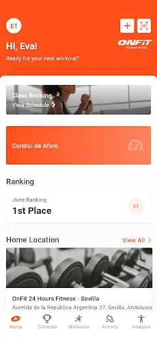 Onfit 24 hours fitness