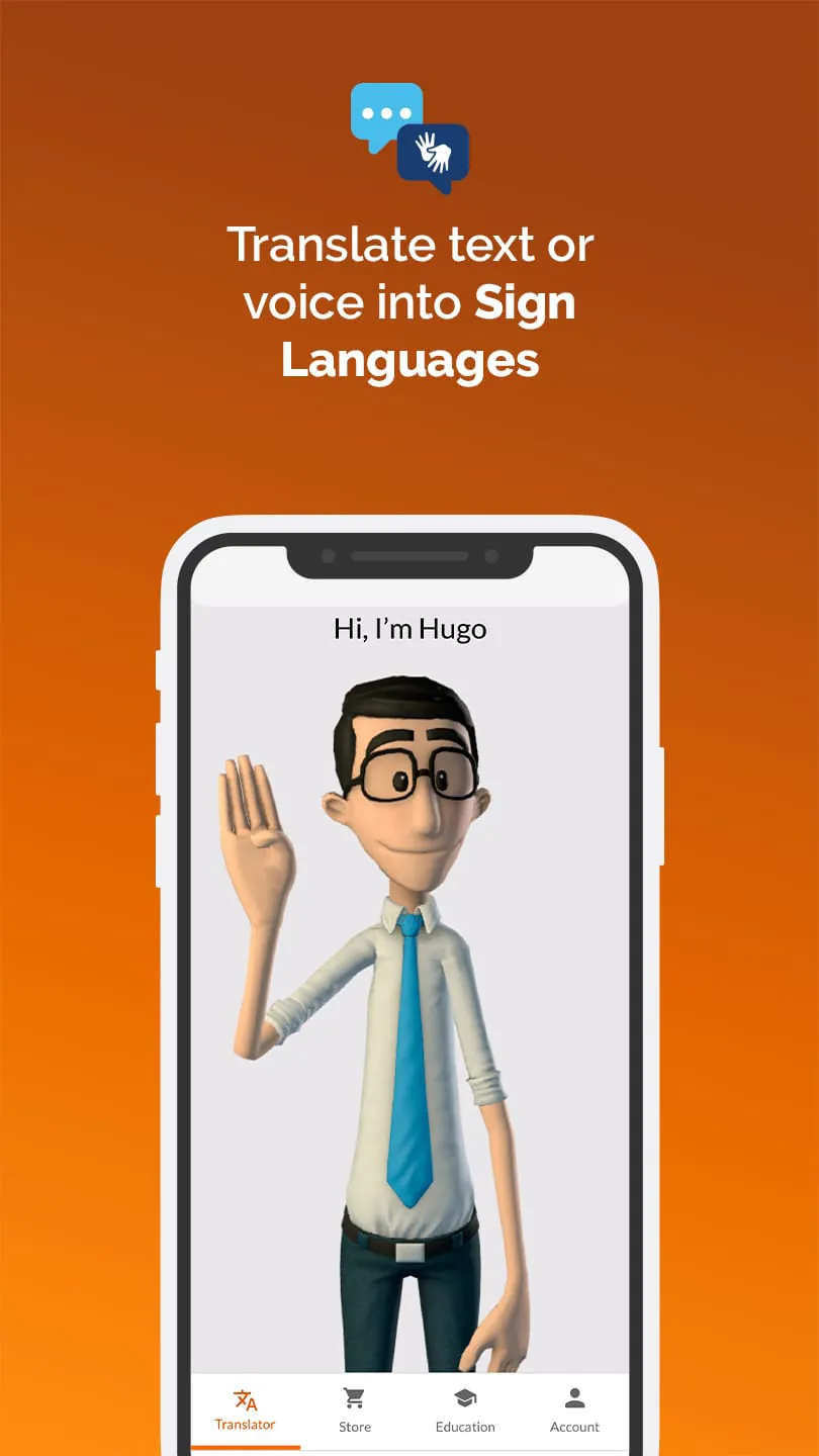 Hand Talk Translator for ASL
