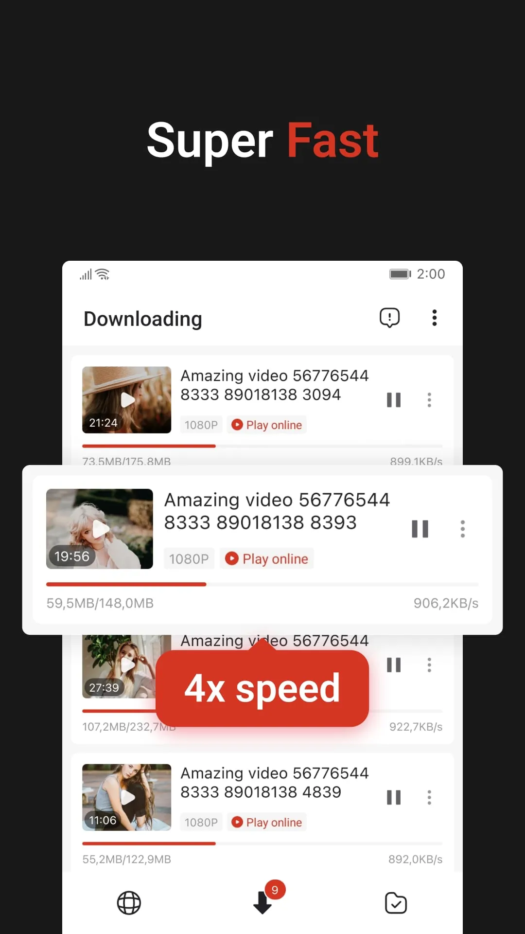 W Video Downloader & Player