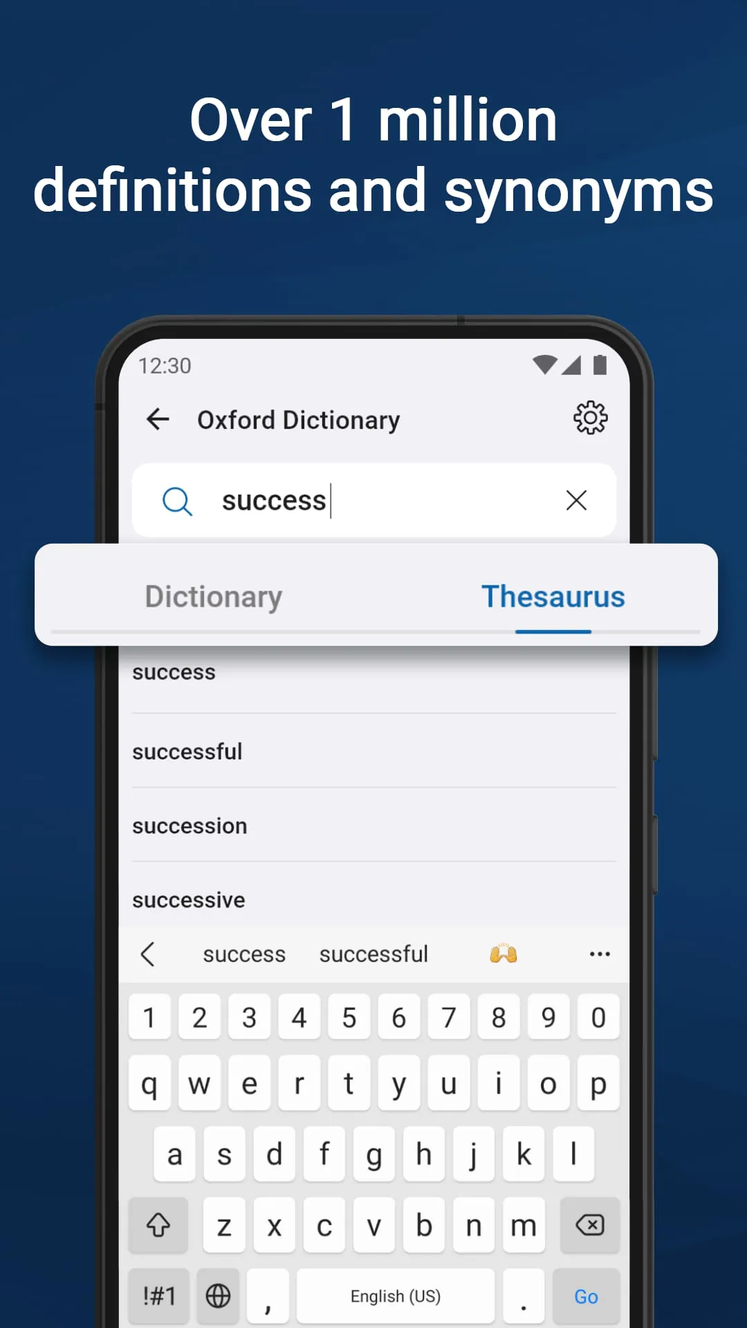 Oxford Dictionary & Thesaurus
