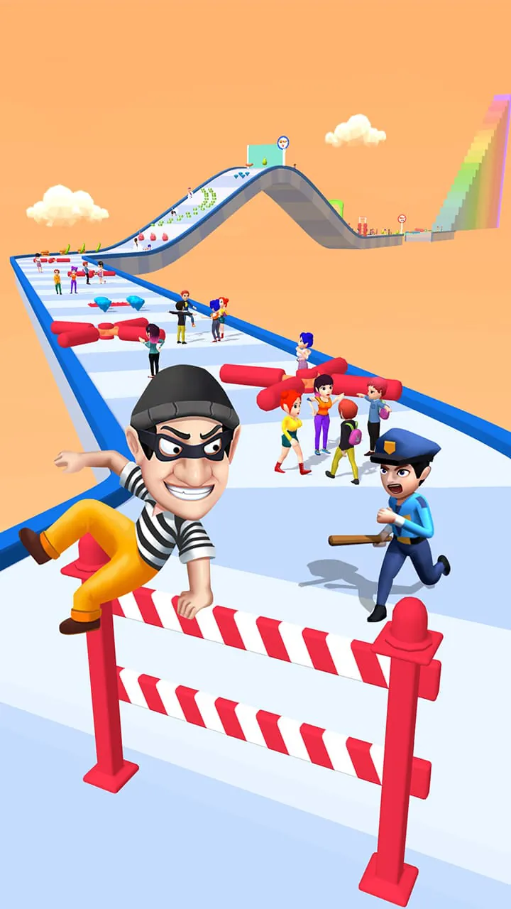 Thief and Run 3D