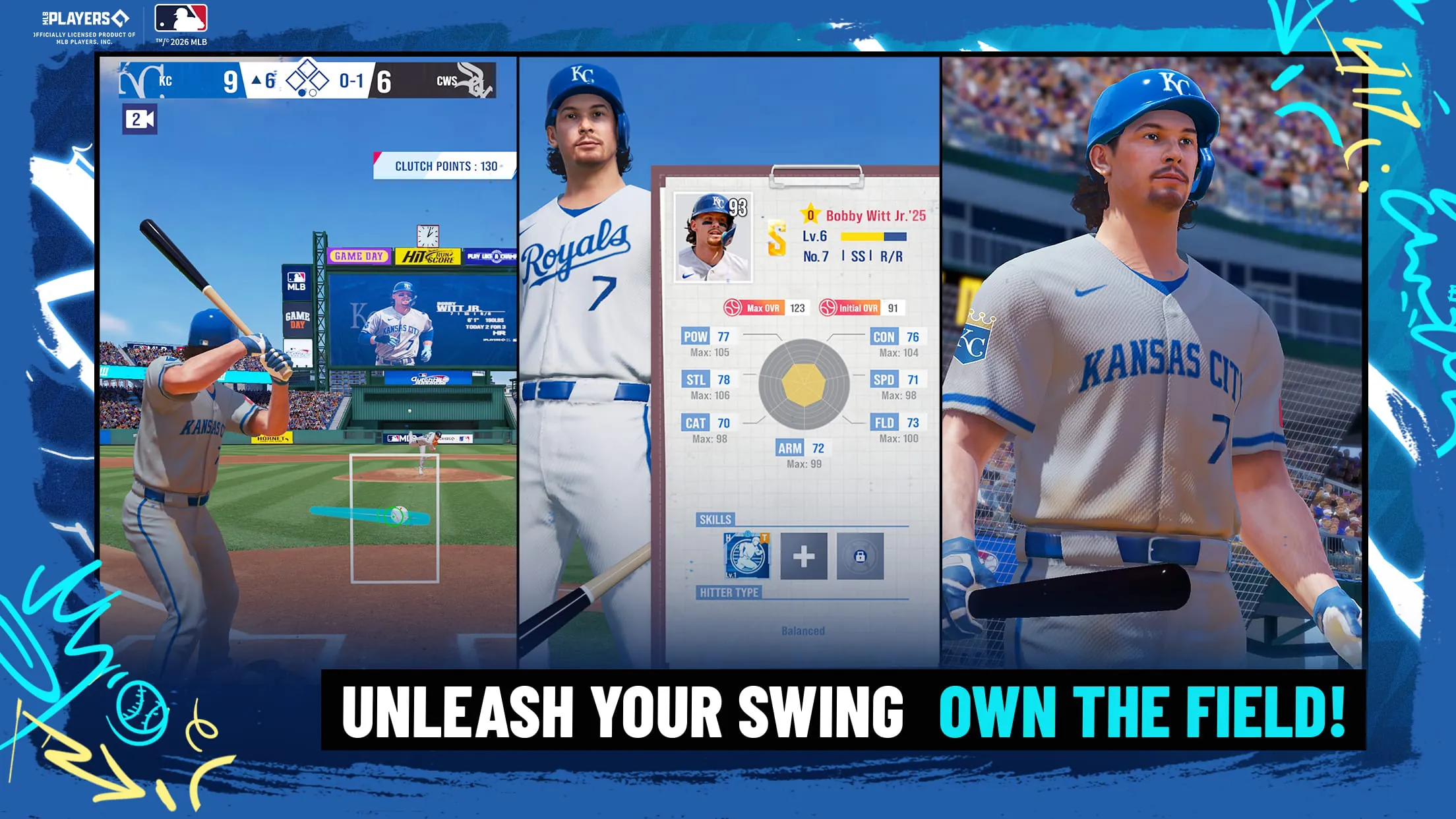 MLB Clutch Hit Baseball 26