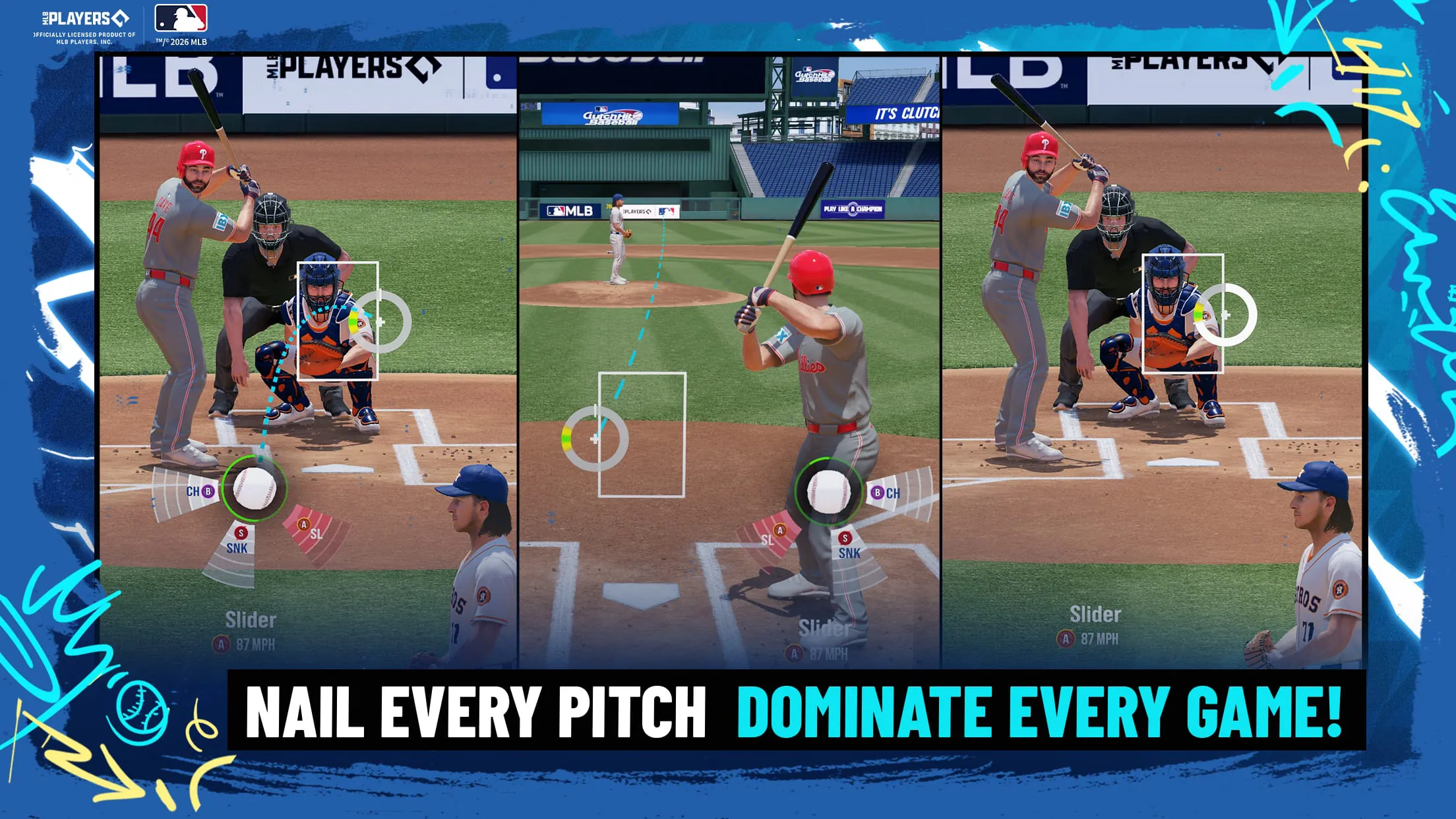 MLB Clutch Hit Baseball 26