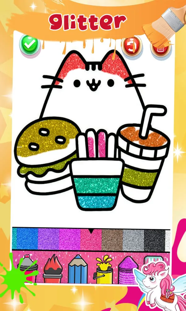 Kitchen Tools Coloring Book