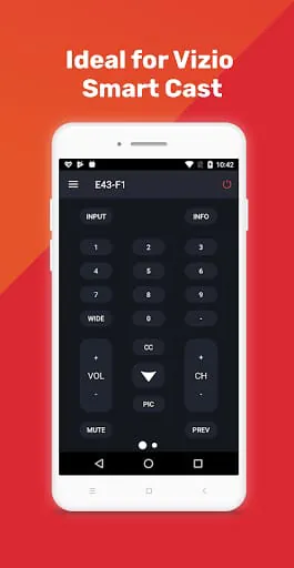 Remote for Vizio Smart TV