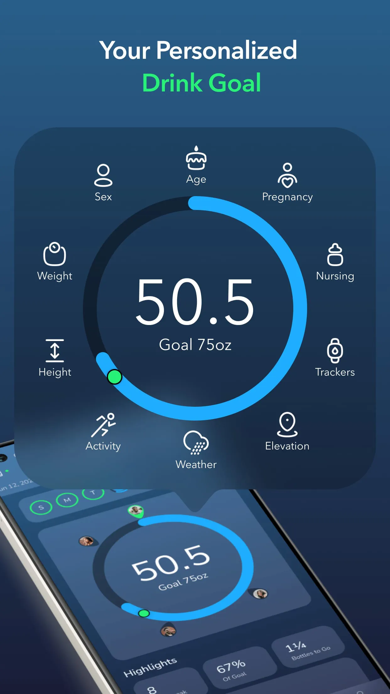 HidrateSpark Water Tracker