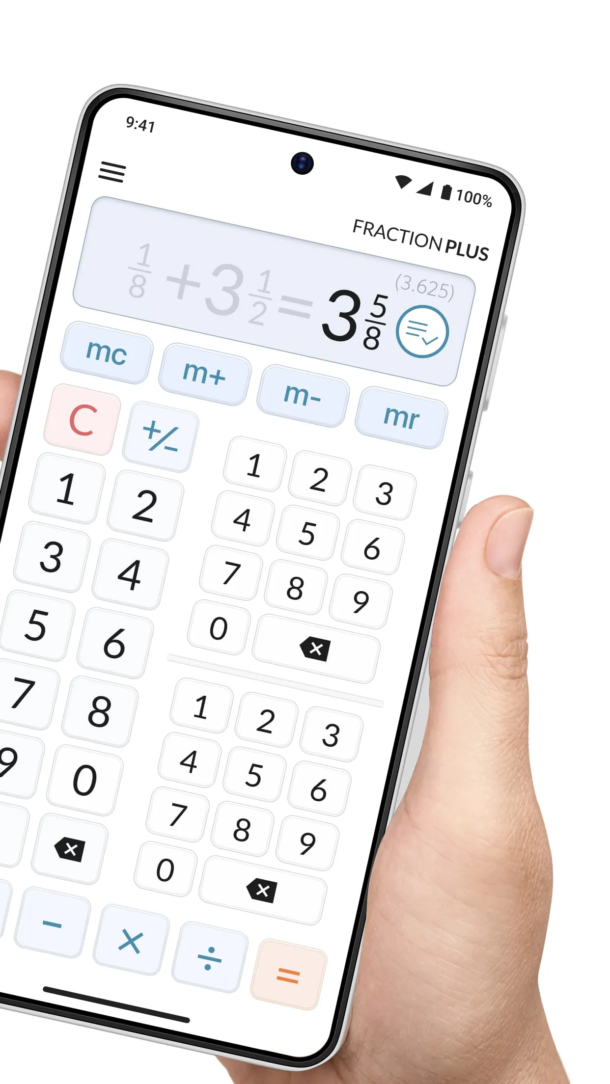 Fraction Calculator Plus