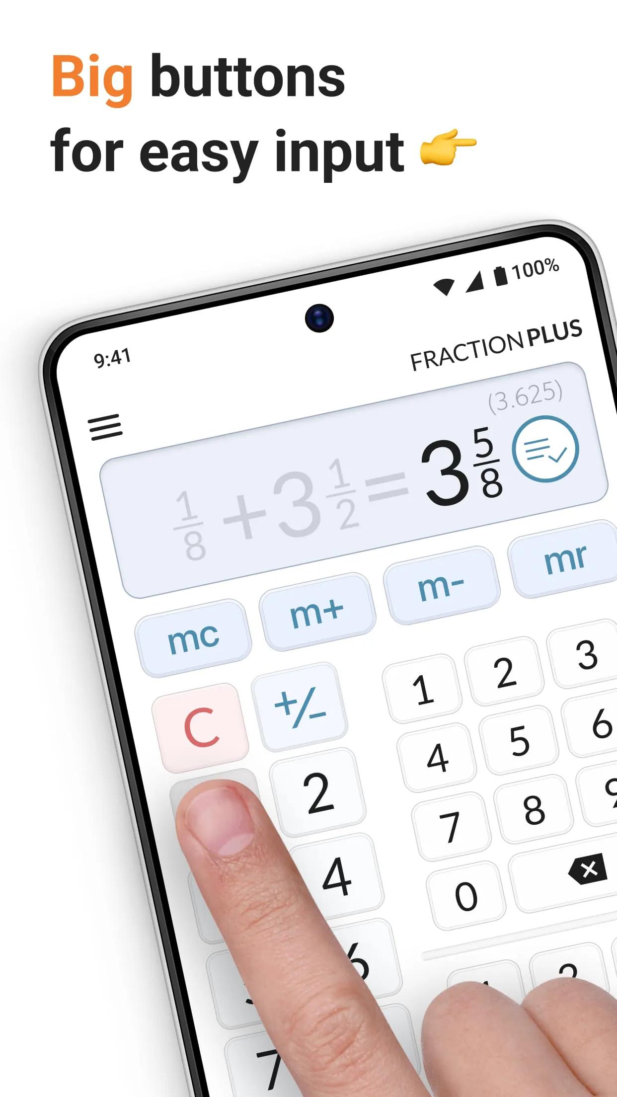 Fraction Calculator Plus
