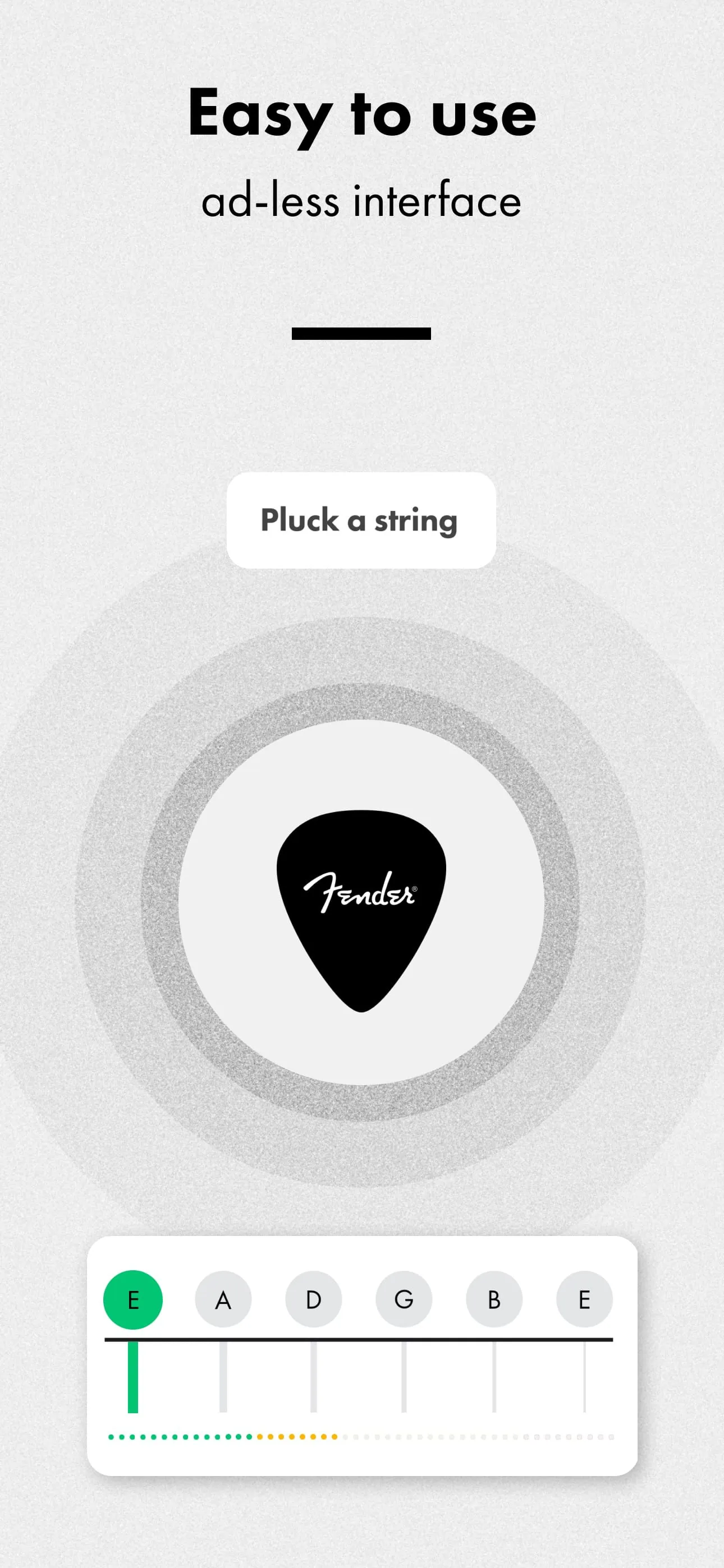 Fender Guitar Tuner