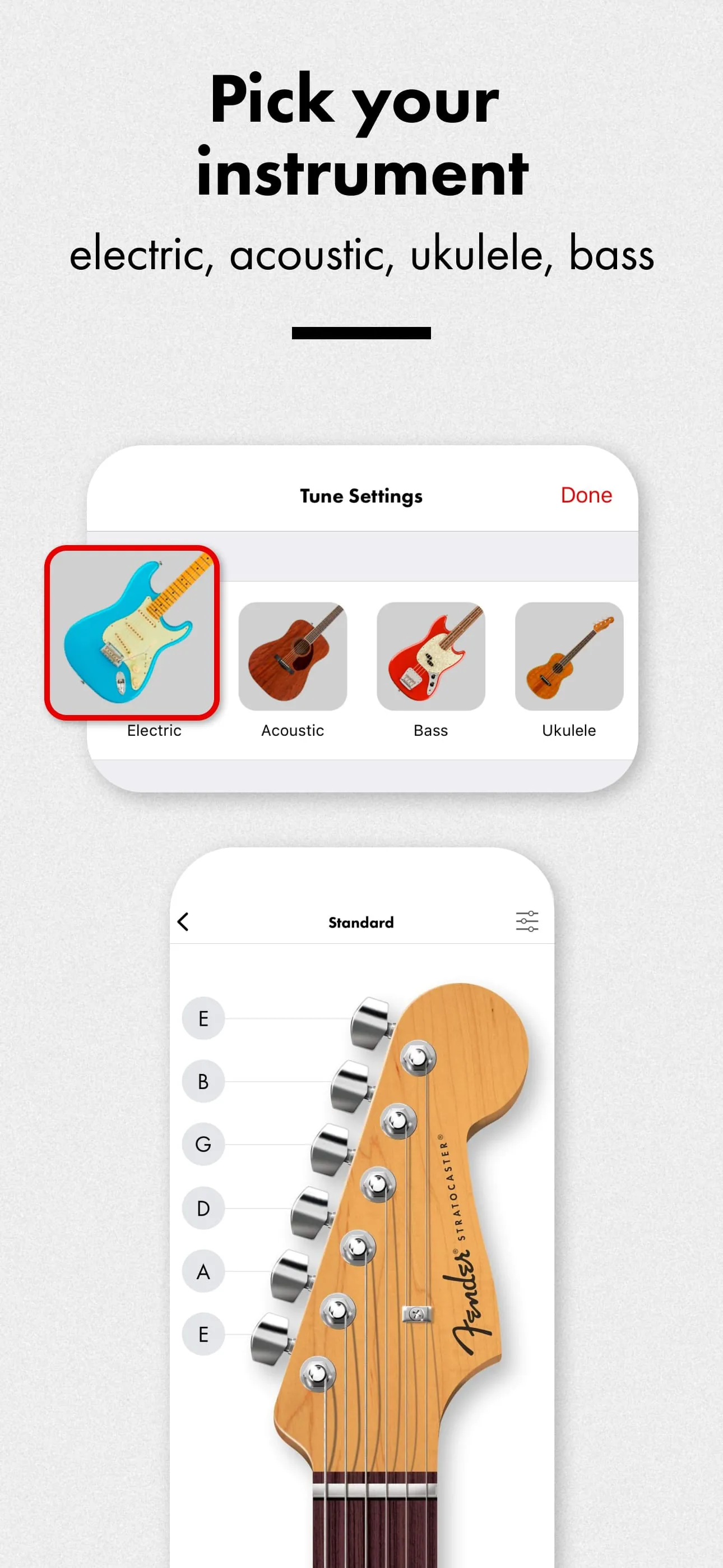 Fender Guitar Tuner