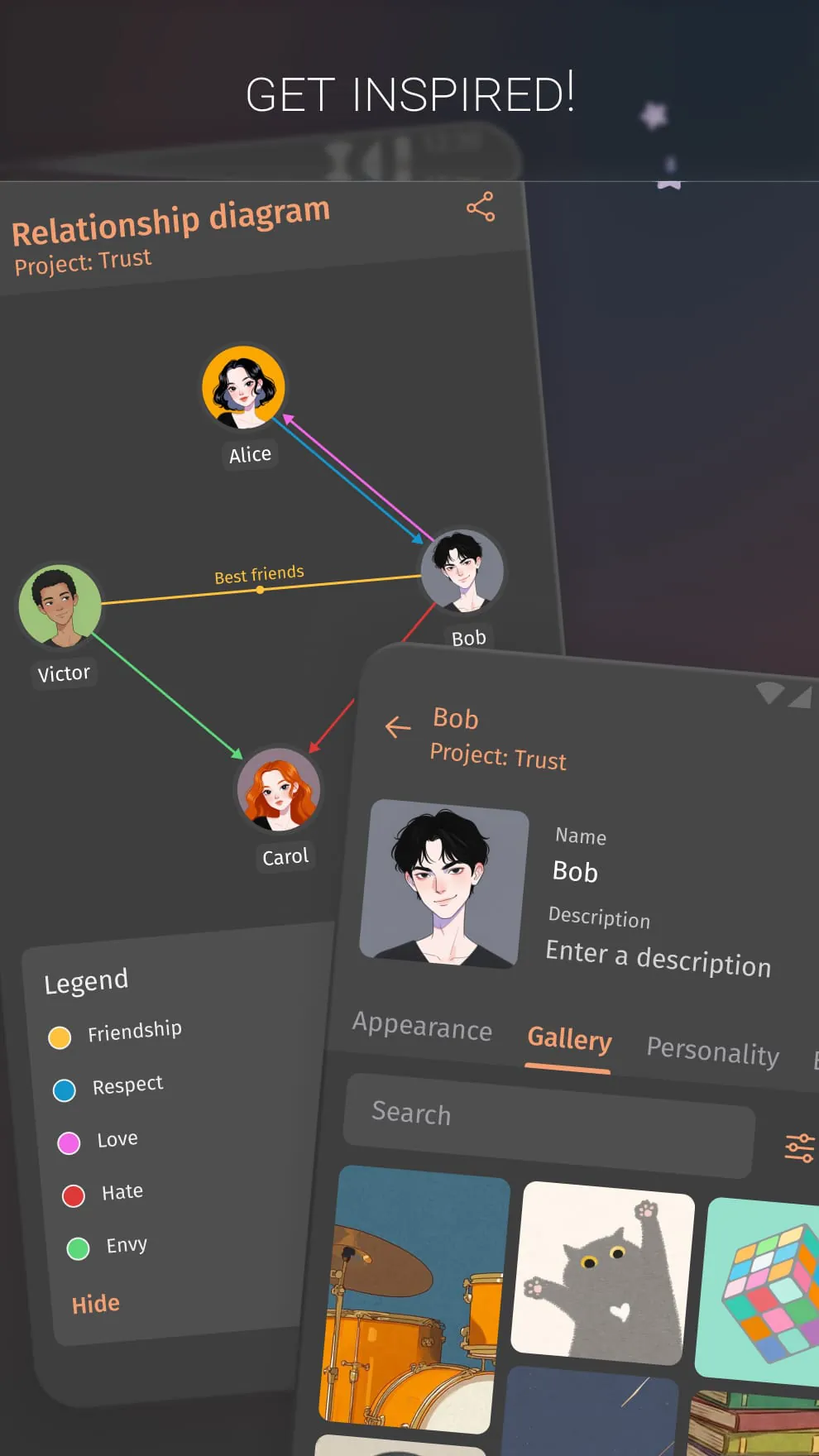 Fabula. Story Planner