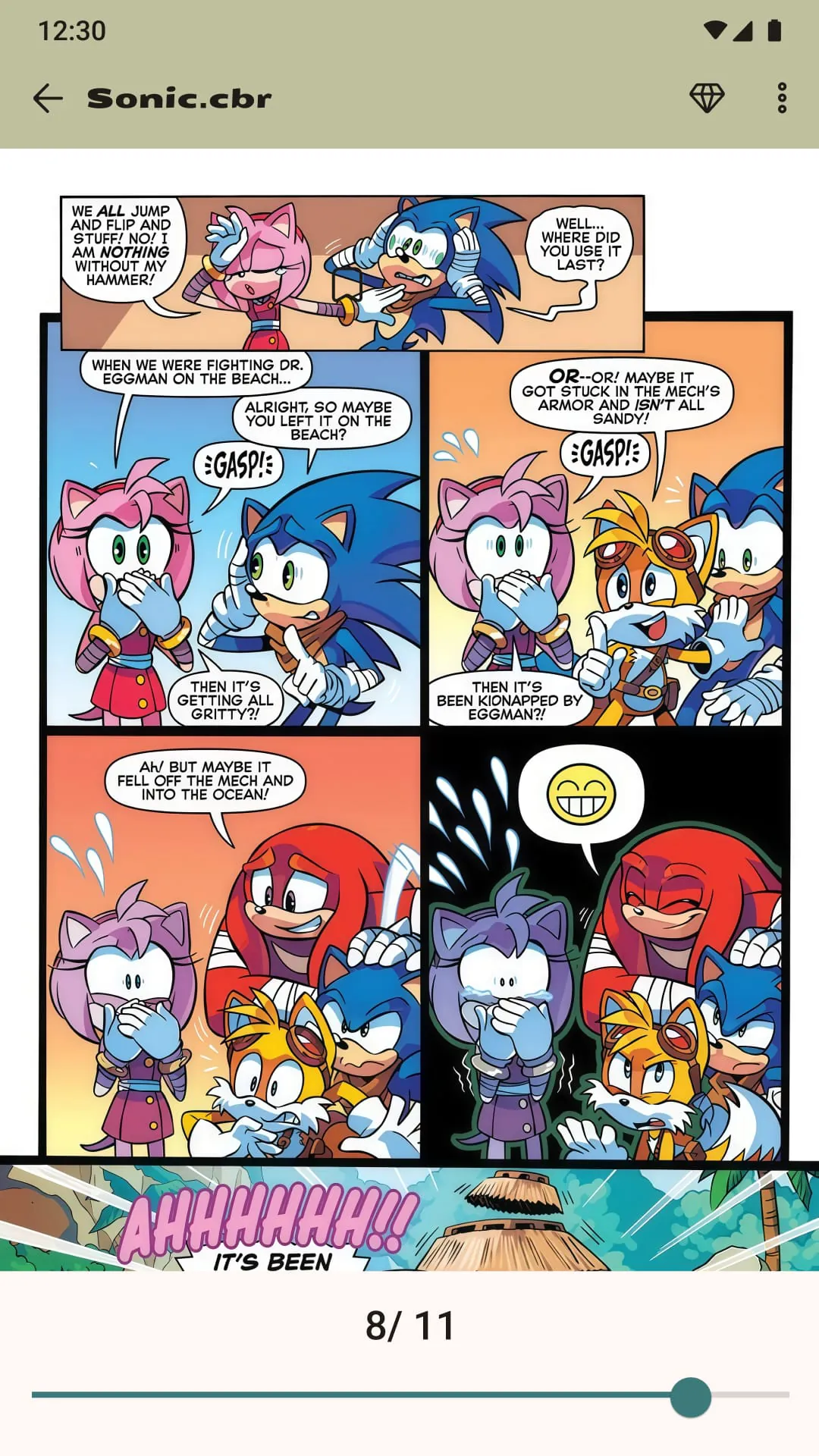 Comic Book Reader (cbz/cbr)