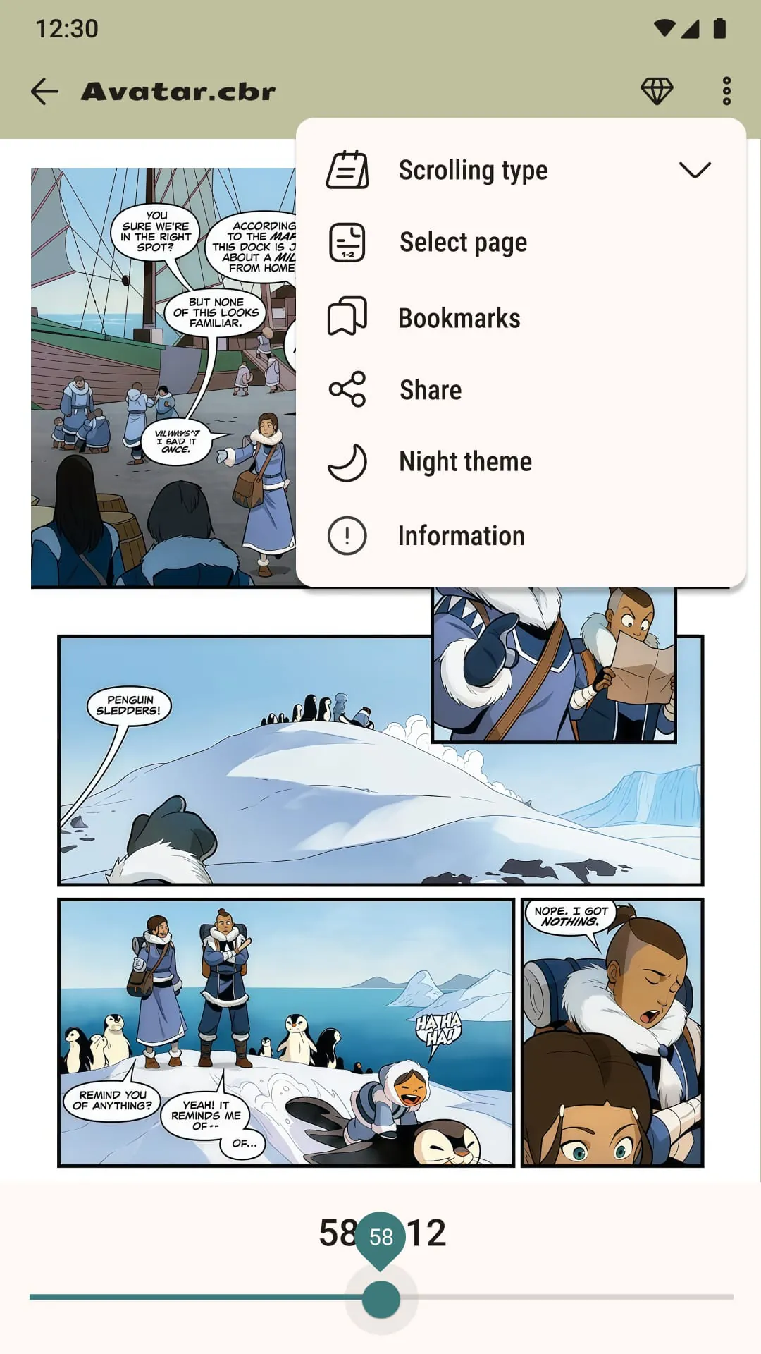 Comic Book Reader (cbz/cbr)