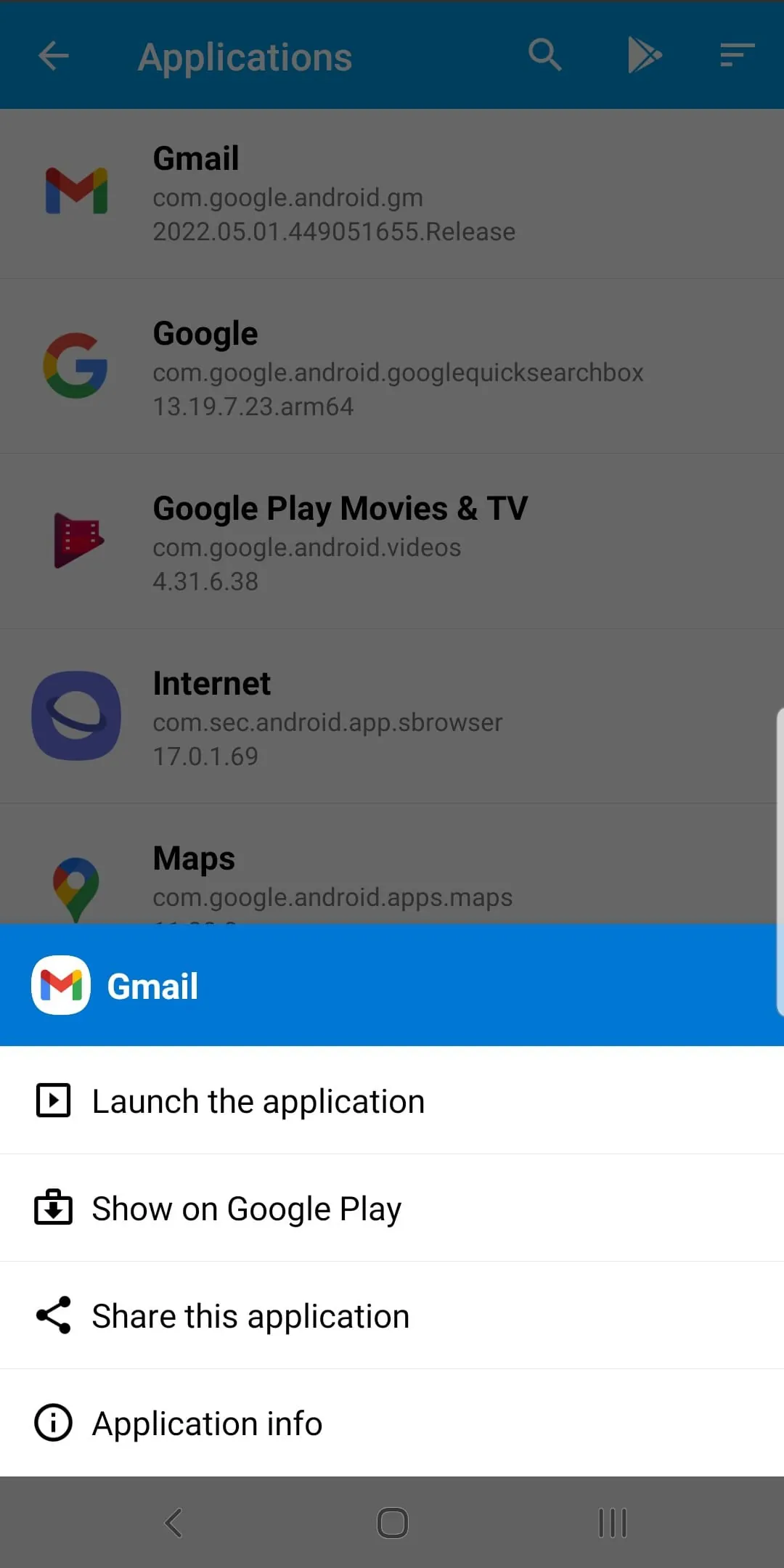 Android System Info