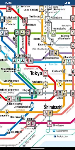 Tokyo Metro Maps