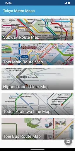 Tokyo Metro Maps