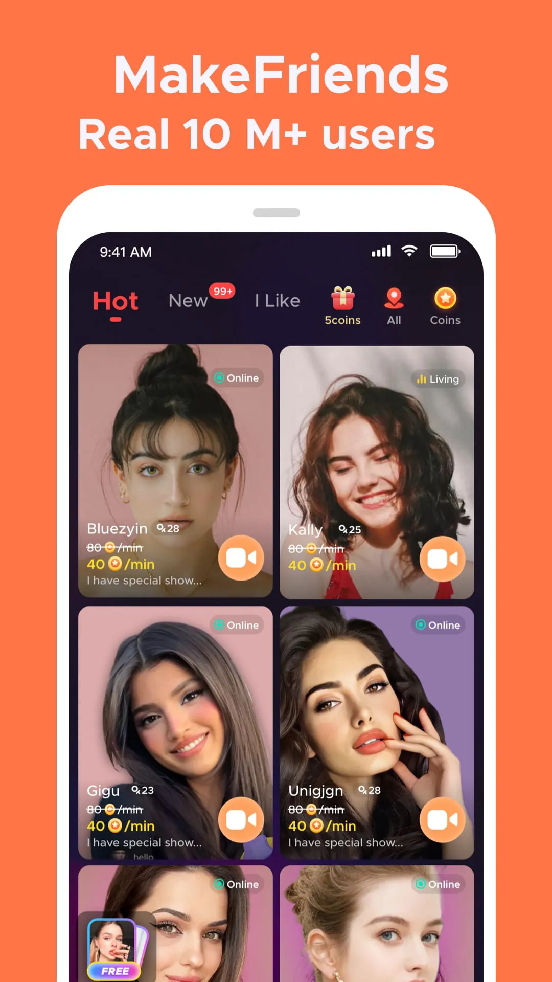 Live Chat Video Call