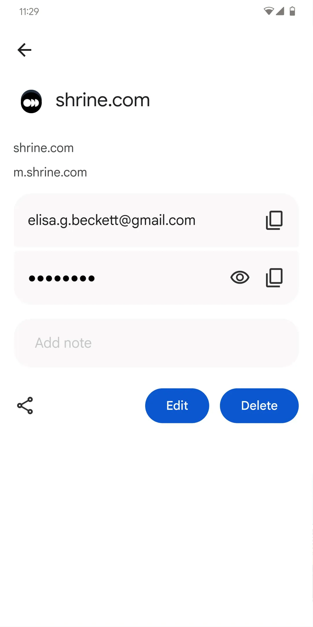 Google Password Manager