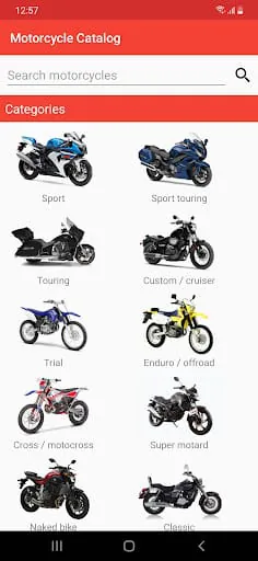 Moto Catalog