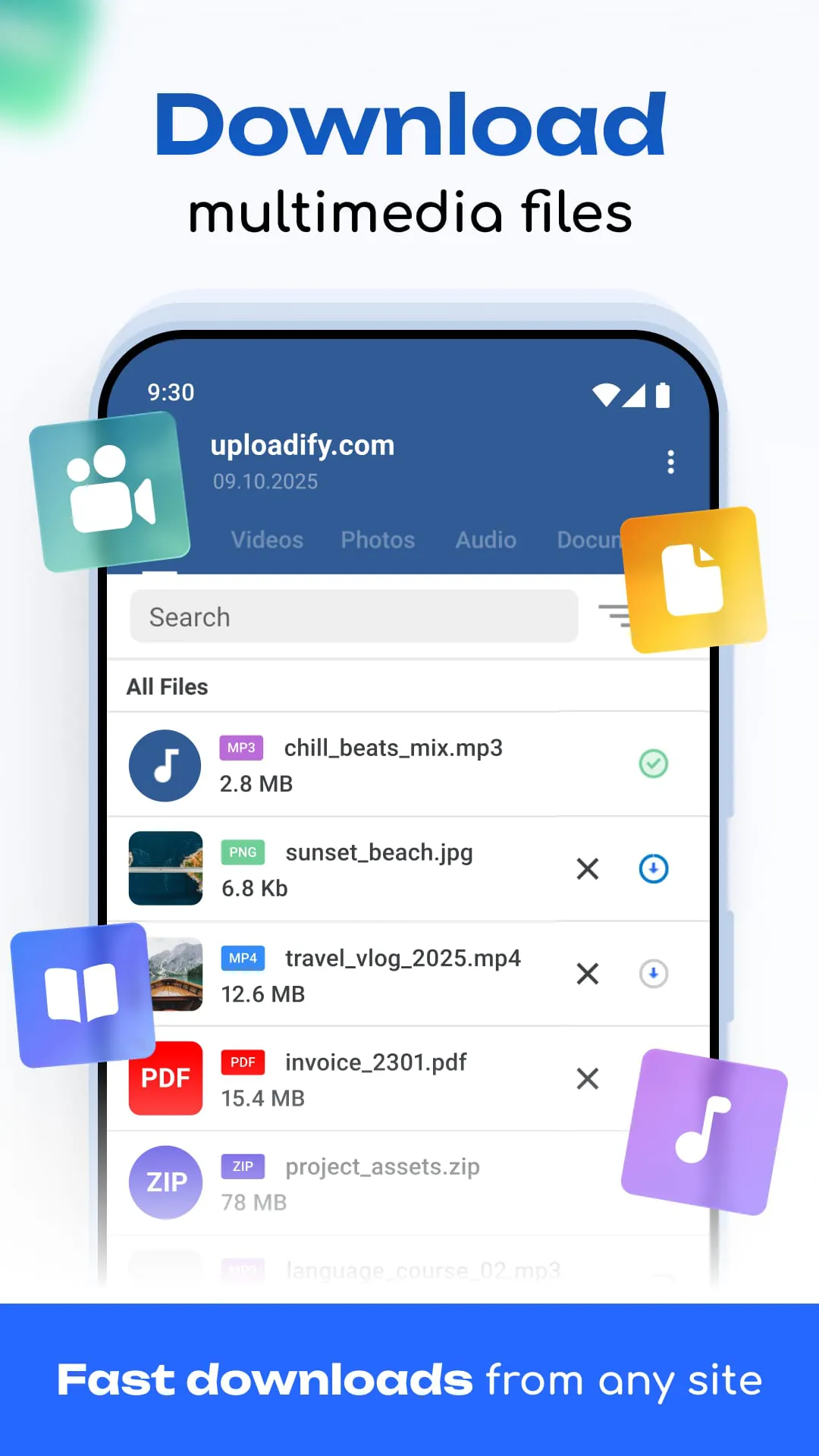 All File & Video Downloader