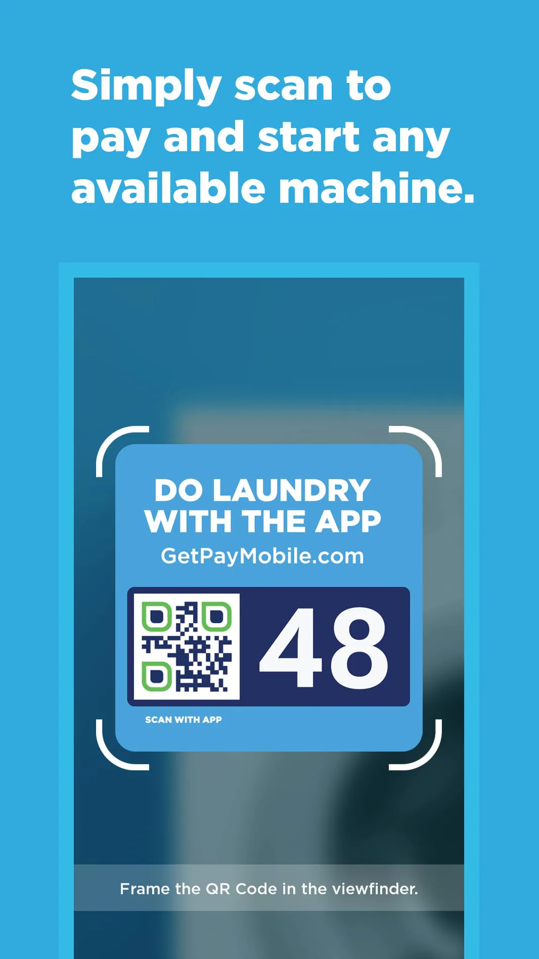 CSCPay Mobile Coinless Laundry