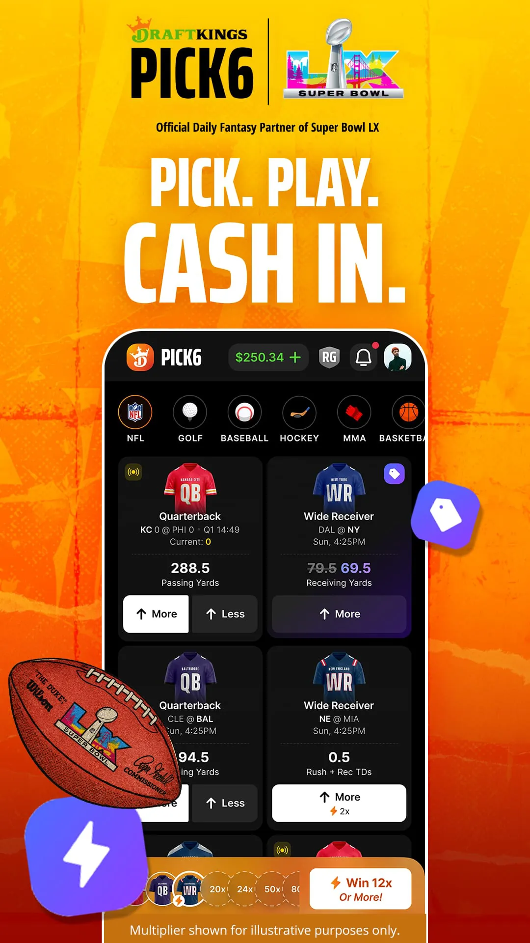 Pick6 DraftKings Sports Picks