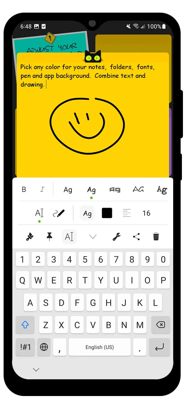 WeeNote Notes and Widget