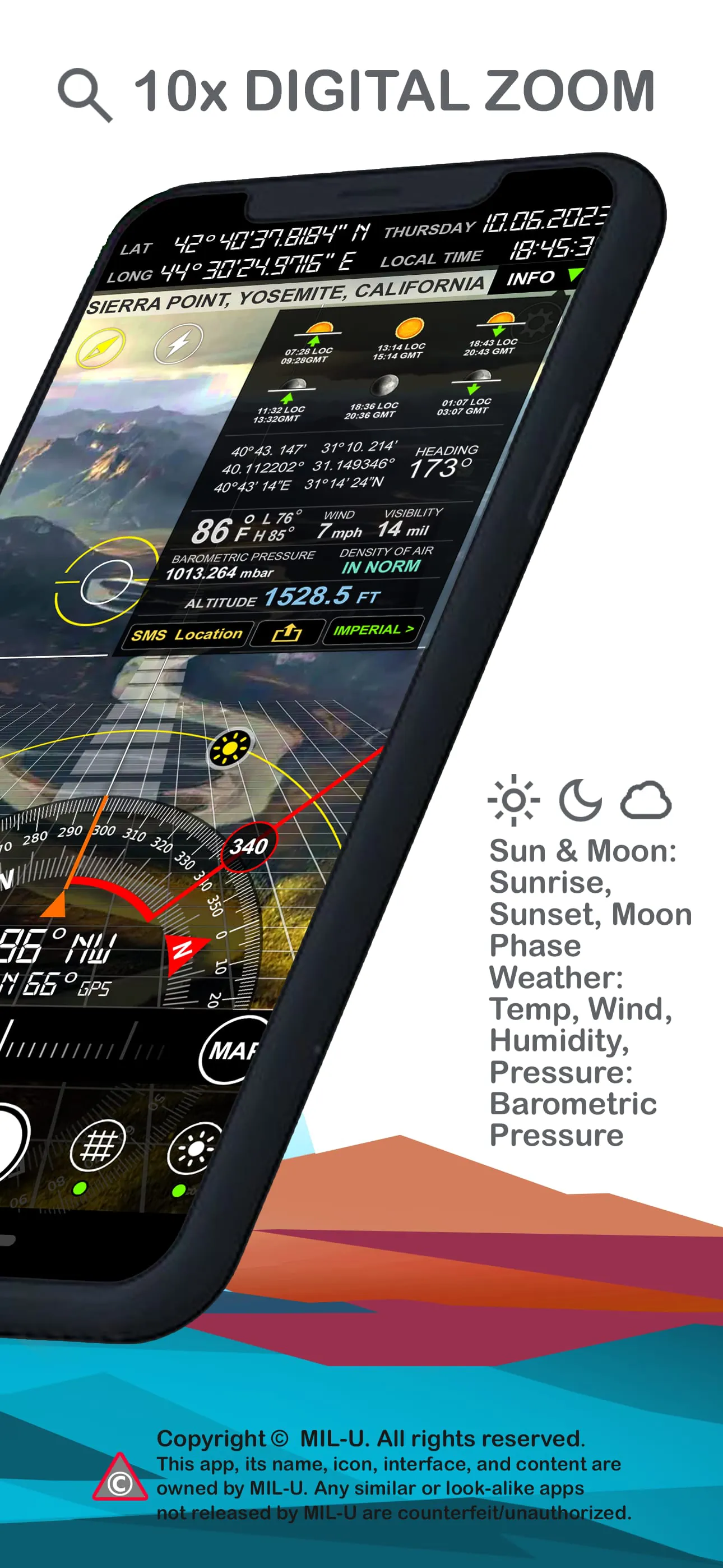 Compass 22G (GPS Camera)