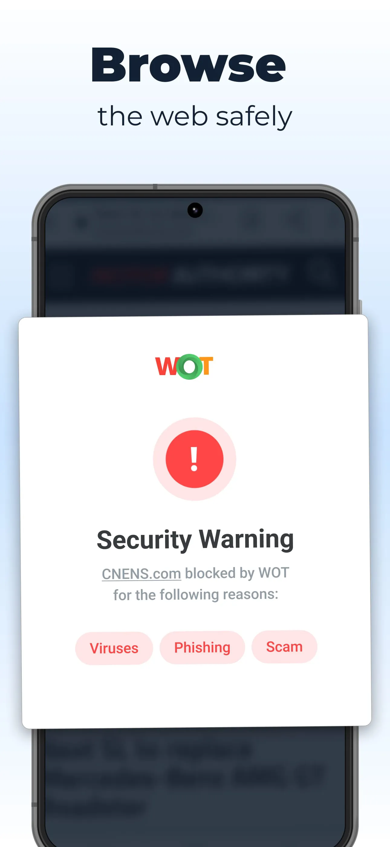 WOT Mobile Security Protection