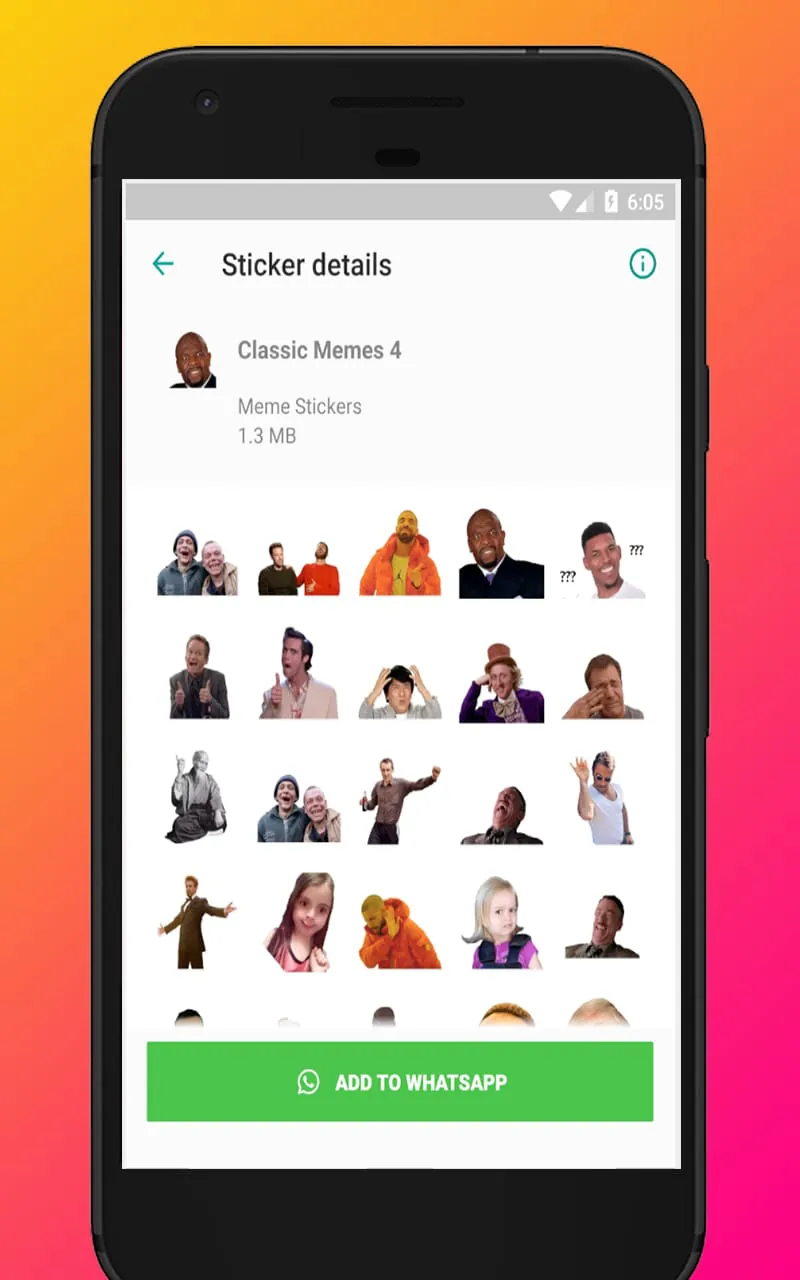 WASticker Funny Memes Stickers