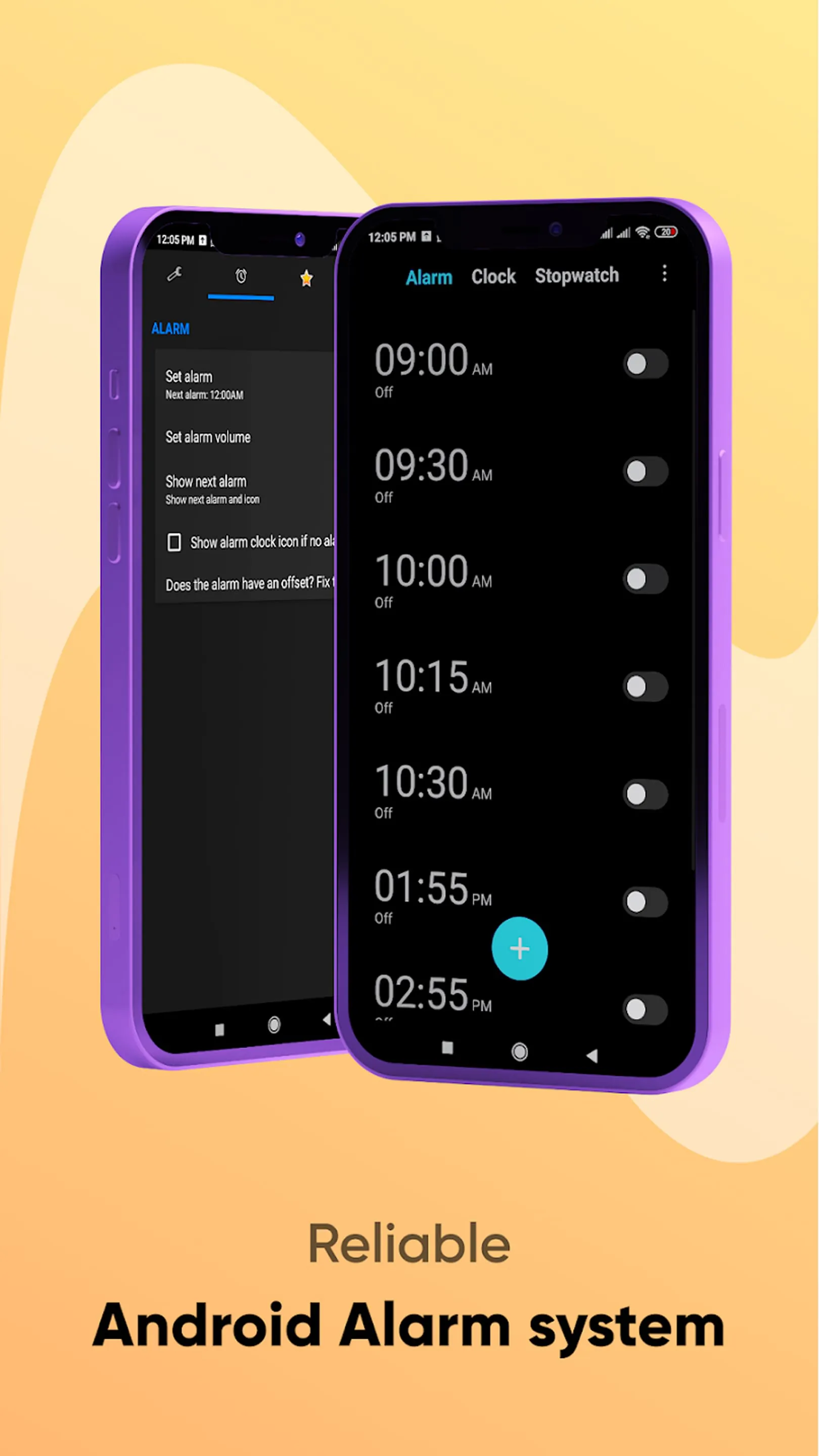 Huge Digital Clock Widget