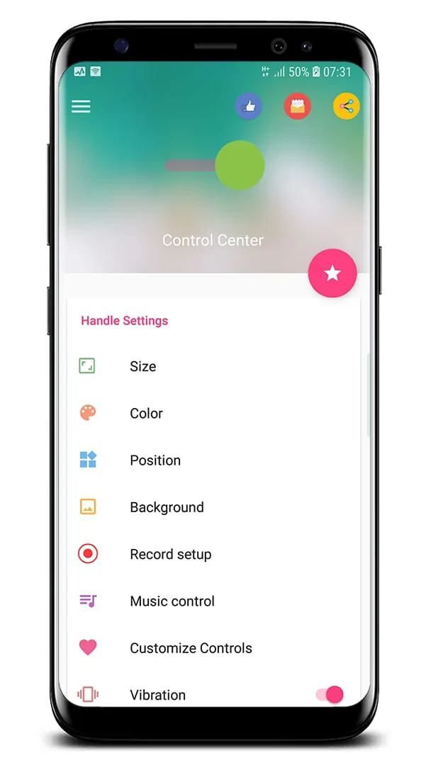 Control Center iOS 15