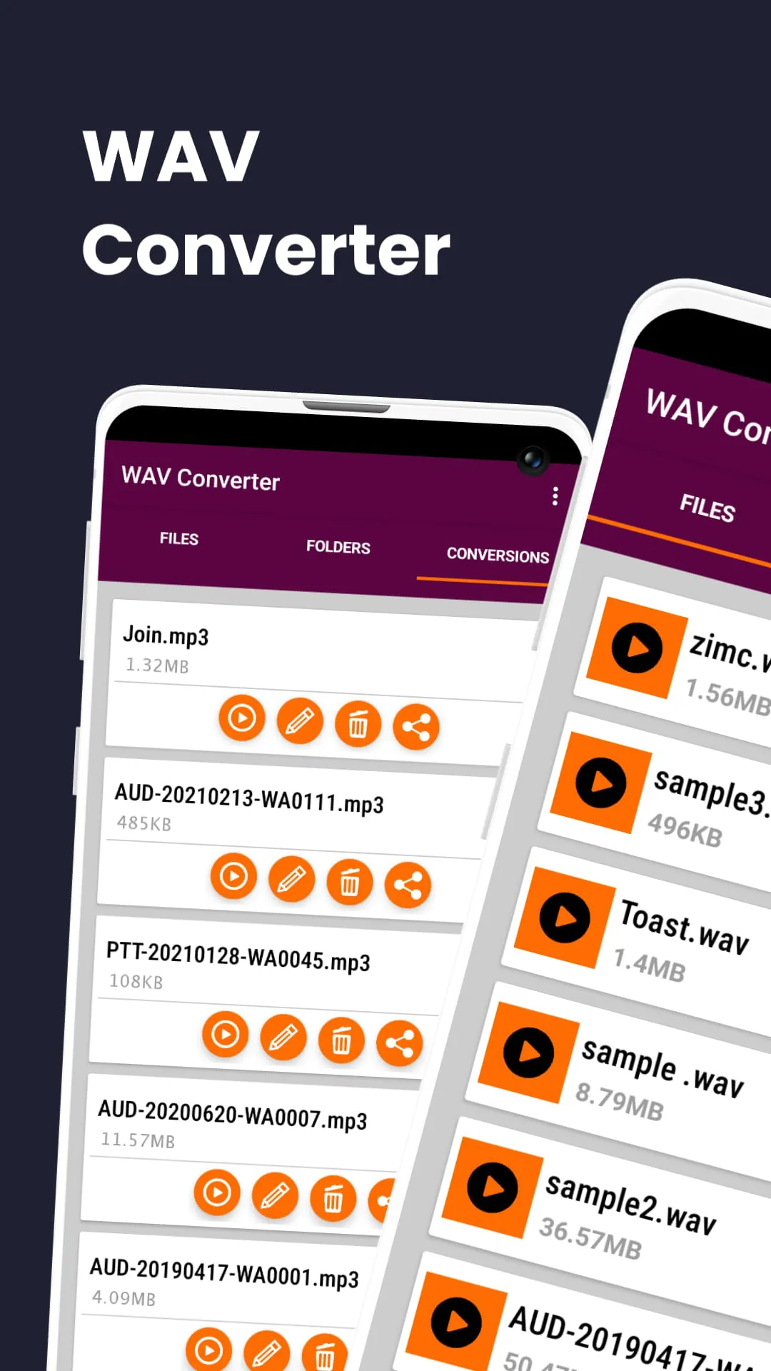 WAV To MP3 Converter