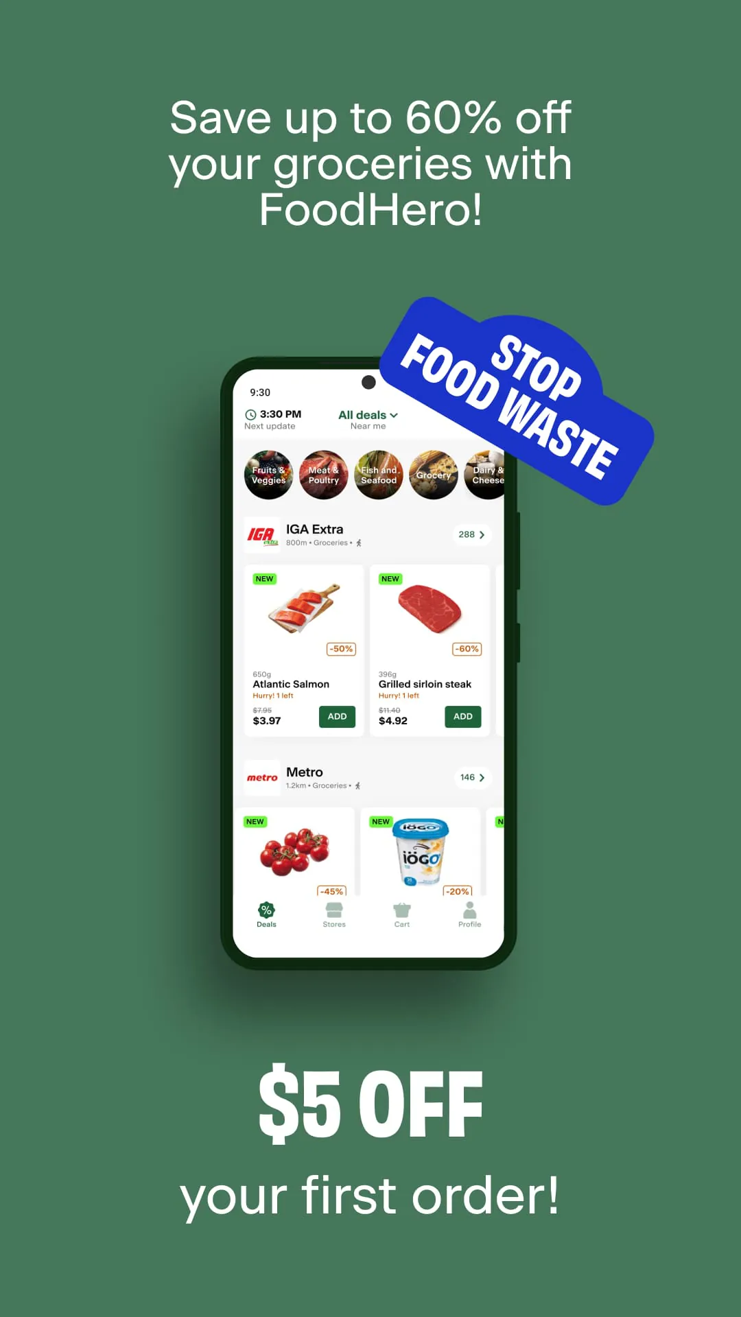 FoodHero – Save on Groceries
