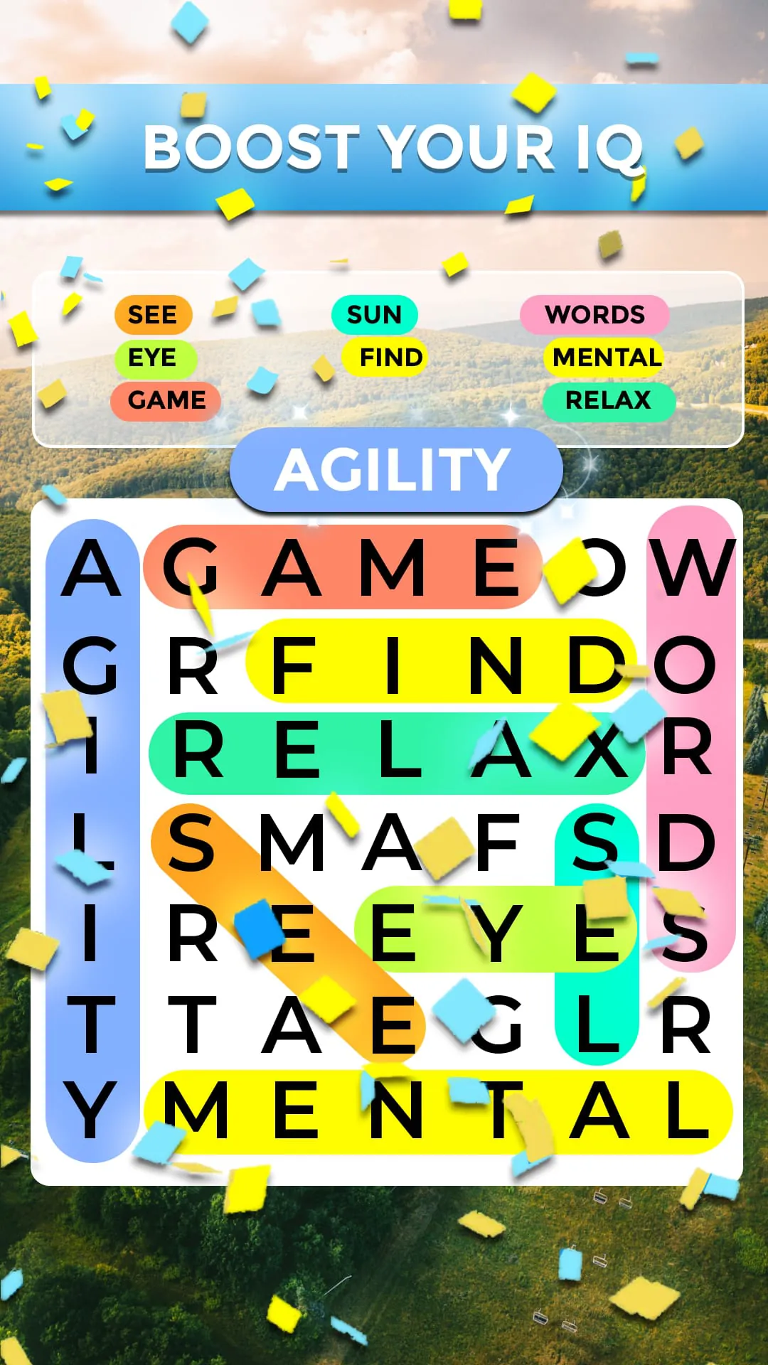 Word Search. Offline Games