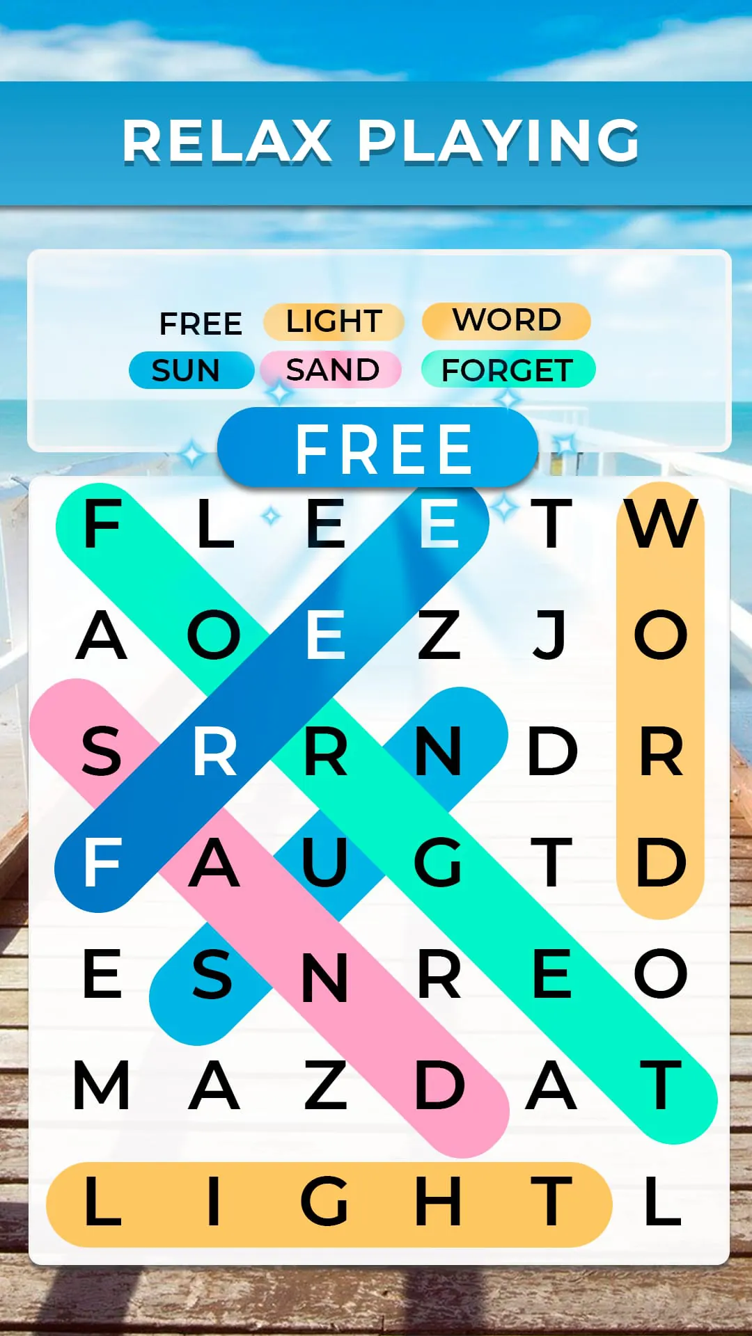 Word Search. Offline Games