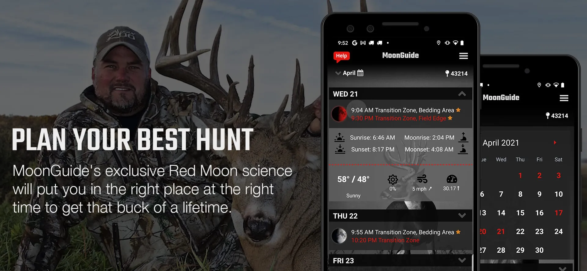 Deer Hunters MoonGuide 3.0