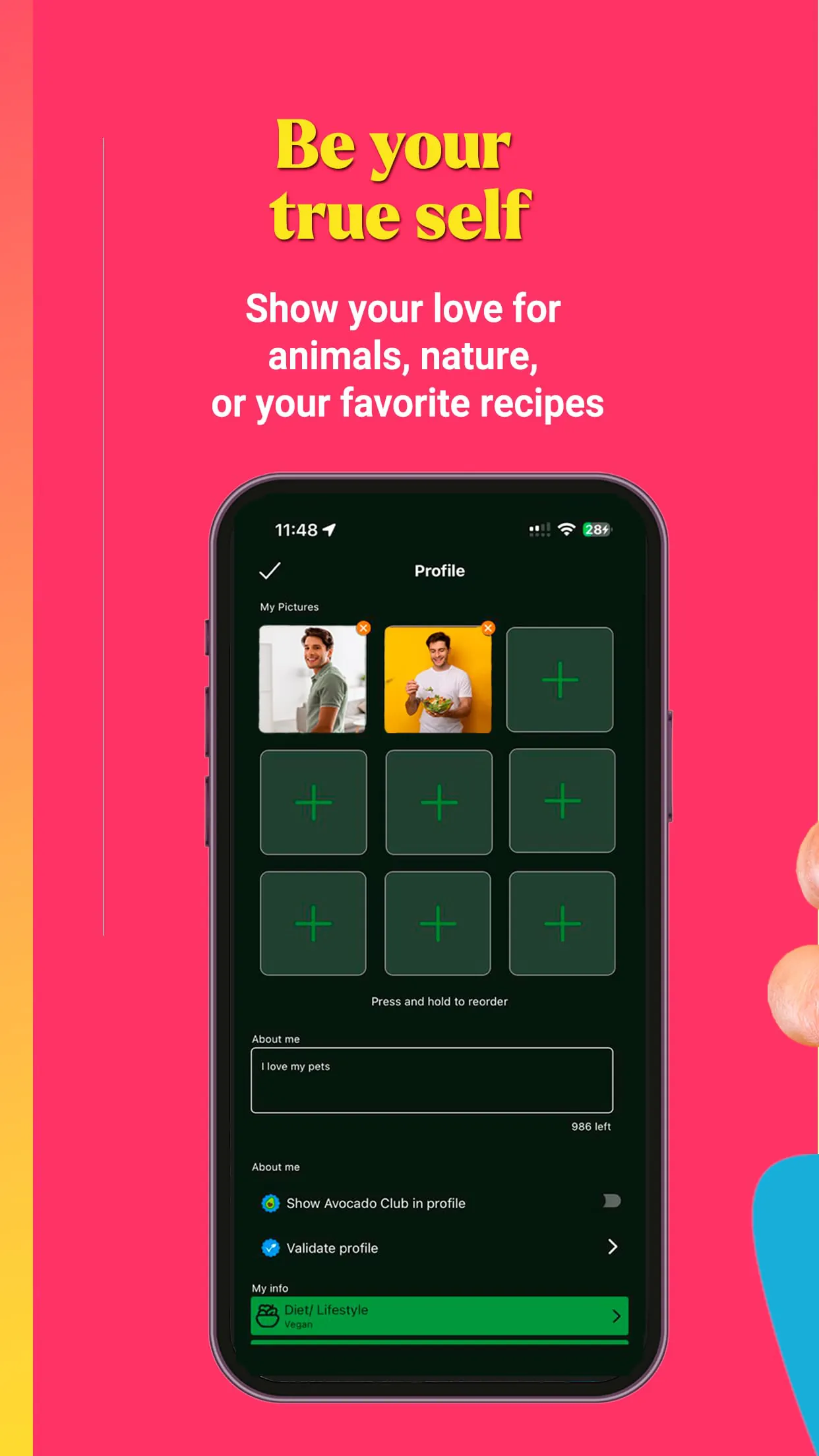 Veggly – Vegan Dating App